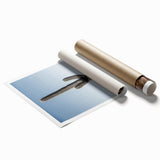 Desert Cactus Landscape - Rustic Farmhouse Wall Art for Country Decor