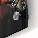 Elegant Horse Portrait - Rustic Farmhouse Wall Art for Country Decor