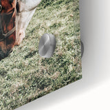 Farmhouse Wall Art with Horses – Rustic Farmhouse Decor, Country Style