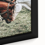 Farmhouse Wall Art with Horses – Rustic Farmhouse Decor, Country Style