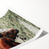 Farmhouse Wall Art with Horses – Rustic Farmhouse Decor, Country Style