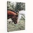 Farmhouse Wall Art with Horses – Rustic Farmhouse Decor, Country Style