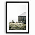 Farmhouse Wall Art - Rustic Country Barn Scene for Farmhouse Decor
