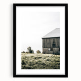 Farmhouse Wall Art - Rustic Country Barn Scene for Farmhouse Decor