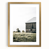 Farmhouse Wall Art - Rustic Country Barn Scene for Farmhouse Decor