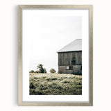 Farmhouse Wall Art - Rustic Country Barn Scene for Farmhouse Decor