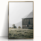 Farmhouse Wall Art - Rustic Country Barn Scene for Farmhouse Decor