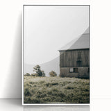 Farmhouse Wall Art - Rustic Country Barn Scene for Farmhouse Decor