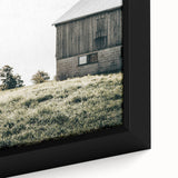 Farmhouse Wall Art - Rustic Country Barn Scene for Farmhouse Decor