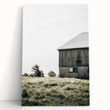 Farmhouse Wall Art - Rustic Country Barn Scene for Farmhouse Decor