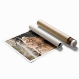 Farmhouse Wall Art - Rustic Highland Cow Print for Country Decor