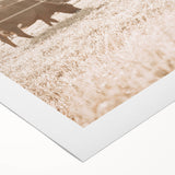 Farmhouse Cattle Grazing Wall Art - Rustic Country Style Decor