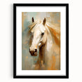 Majestic Horse Glam Wall Art - Luxury Animal Portrait for Modern Homes