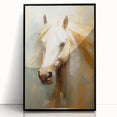 Majestic Horse Glam Wall Art - Luxury Animal Portrait for Modern Homes