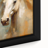Majestic Horse Glam Wall Art - Luxury Animal Portrait for Modern Homes