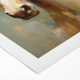 Majestic Horse Glam Wall Art - Luxury Animal Portrait for Modern Homes