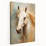 Majestic Horse Glam Wall Art - Luxury Animal Portrait for Modern Homes