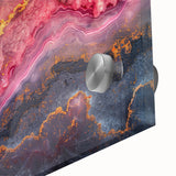 Glamorous Pink and Gold Abstract Wall Art – Luxury Modern Decor