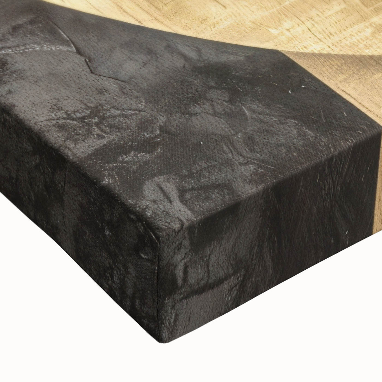 Bold Bronze Geometric Wall Art – Modern Glam Metallic Statement Piece