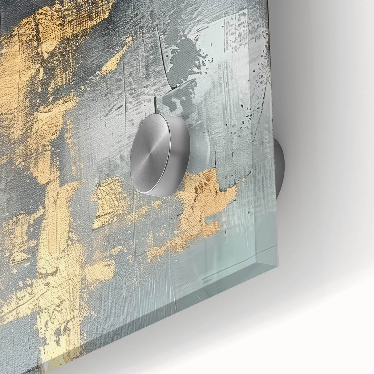 Glamorous Metallic Abstract Wall Art – Luxury Home Decor in Modern Glam