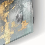 Glamorous Metallic Abstract Wall Art – Luxury Home Decor in Modern Glam