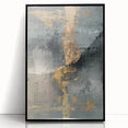 Glamorous Metallic Abstract Wall Art – Luxury Home Decor in Modern Glam