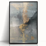 Glamorous Metallic Abstract Wall Art – Luxury Home Decor in Modern Glam