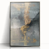 Glamorous Metallic Abstract Wall Art – Luxury Home Decor in Modern Glam