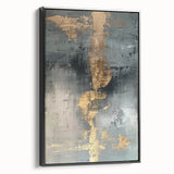 Glamorous Metallic Abstract Wall Art – Luxury Home Decor in Modern Glam