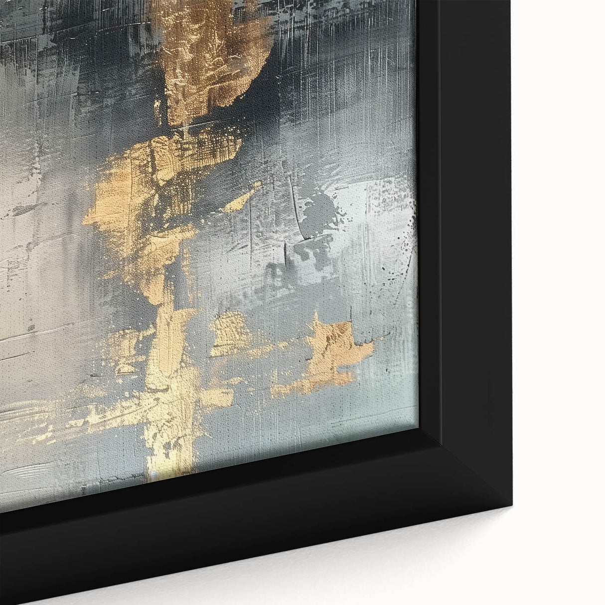 Glamorous Metallic Abstract Wall Art – Luxury Home Decor in Modern Glam
