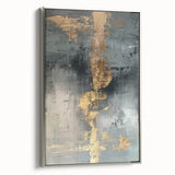 Glamorous Metallic Abstract Wall Art – Luxury Home Decor in Modern Glam