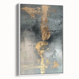 Glamorous Metallic Abstract Wall Art – Luxury Home Decor in Modern Glam