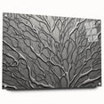 Modern Silver Tree Branch Wall Art – Glamorous Nature-Inspired Decor