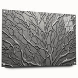 Modern Silver Tree Branch Wall Art – Glamorous Nature-Inspired Decor