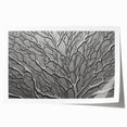 Modern Silver Tree Branch Wall Art – Glamorous Nature-Inspired Decor