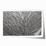 Modern Silver Tree Branch Wall Art – Glamorous Nature-Inspired Decor