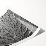 Modern Silver Tree Branch Wall Art – Glamorous Nature-Inspired Decor