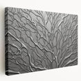 Modern Silver Tree Branch Wall Art – Glamorous Nature-Inspired Decor
