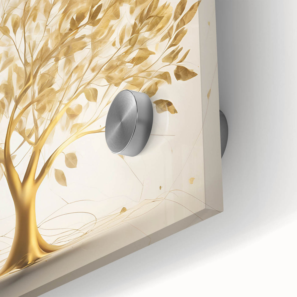 Golden Tree of Life Glam Wall Art – Luxury Home Decor in Modern Style