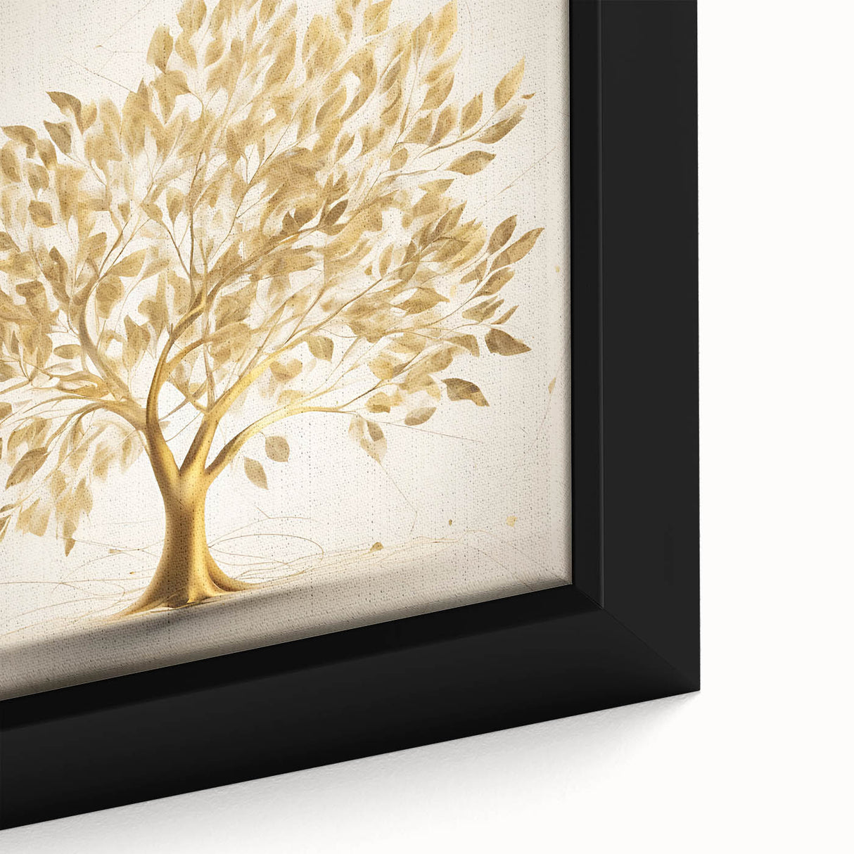 Golden Tree of Life Glam Wall Art – Luxury Home Decor in Modern Style