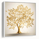 Golden Tree of Life Glam Wall Art – Luxury Home Decor in Modern Style