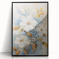 Floral Glam Wall Art - Elegant Chic Decor for Luxury Home Interiors