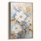 Floral Glam Wall Art - Elegant Chic Decor for Luxury Home Interiors