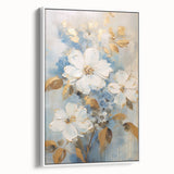 Floral Glam Wall Art - Elegant Chic Decor for Luxury Home Interiors