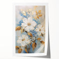 Floral Glam Wall Art - Elegant Chic Decor for Luxury Home Interiors