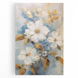 Floral Glam Wall Art - Elegant Chic Decor for Luxury Home Interiors