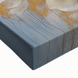 Luxurious Floral Glam Wall Art - Elegant Gold Accents for Chic Homes