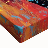 Bold Zebra Glam Wall Art - Vibrant Chic Decor for Modern Interiors