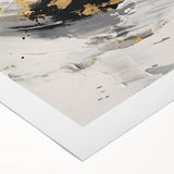 Black and Gold Abstract Wall Art - Modern Glam Decor for Sophisticated Homes