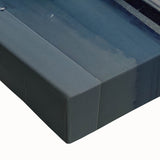 Chic Modern Abstract Wall Art - Glamorous Black, White, and Orange Decor